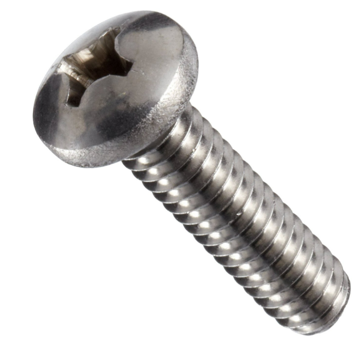 #0-80 X 1/8" PHILLIPS PAN HEAD MACHINE SCREW 18-8 STAINLESS STEEL